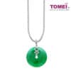 TOMEI Jade Pendant Of Harmony, White Gold 750