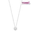 TOMEI Blissful Collection Pearl Necklace, White Gold 585