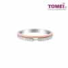 TOMEI EB Evermore Ring For Her, White+Rose Gold 750
