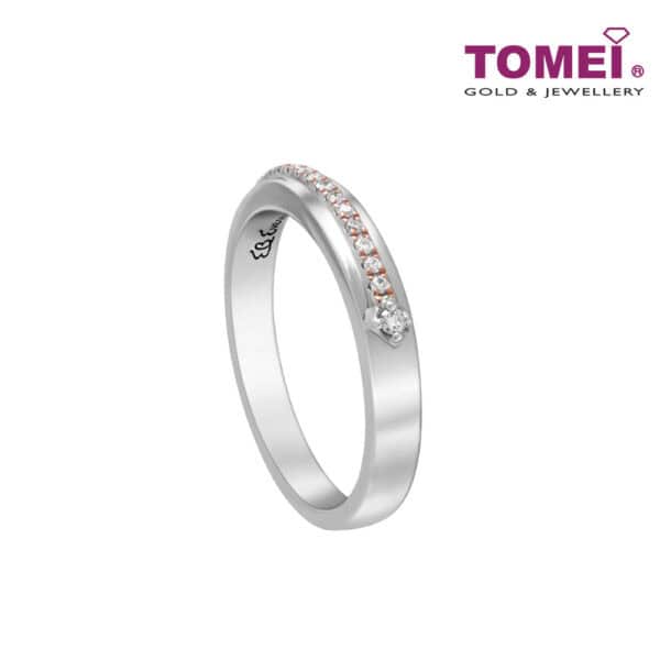 1tomei_0014s_0000_DSC04227.psd TOMEI EB Evermore Ring For Her, White+Rose Gold 750