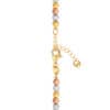 TOMEI Lusso Italia Tri-Tone Beads Bracelet, Yellow Gold 916