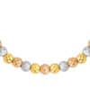 TOMEI Lusso Italia Fluorescence Beads Necklace, Yellow Gold 916
