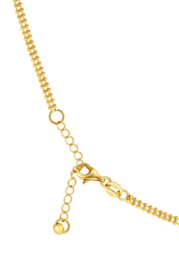 20240822083514fc63dd31db787257f6cc027c4f3a19f2 TOMEI Lusso Italia Fluorescence Beads Necklace, Yellow Gold 916