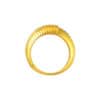 TOMEI Lusso Italia Twisted Ring, Yellow Gold 916