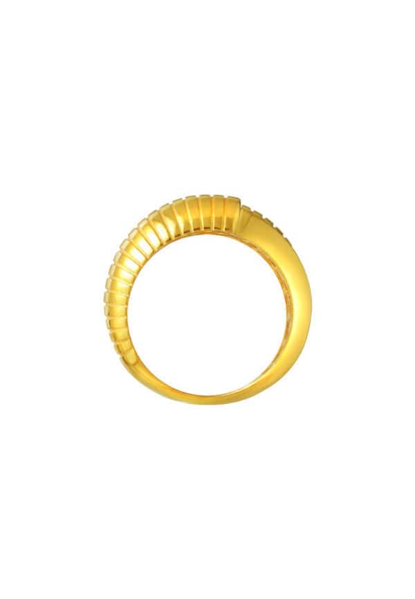 202409040954260cf3fe630fdd65dfa2b05d5959ef9a1b TOMEI Lusso Italia Twisted Ring, Yellow Gold 916