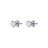 TOMEI Petite Love Earrings, White Gold 585