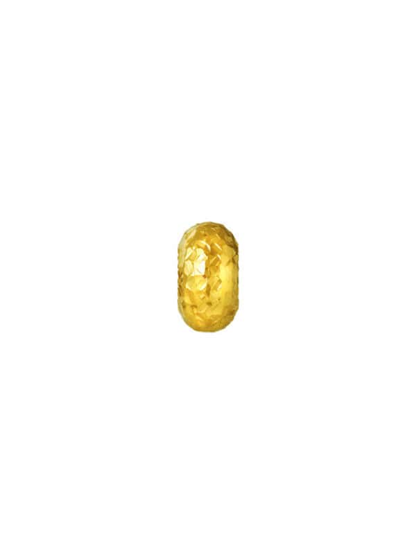 TOMEI Doghnut Charm, Yellow Gold 916