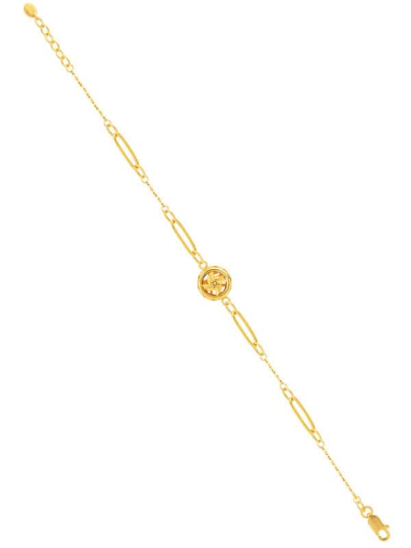 TOMEI Fortune Turns Bracelet, Yellow Gold 916