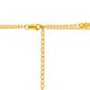 TOMEI Love Beads Double Strand Necklace, Yellow Gold 916