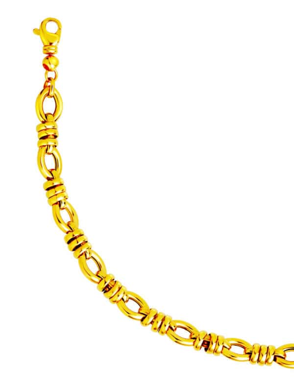 TOMEI Lusso Italia Knotting Bracelet, Yellow Gold 916