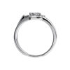 TOMEI Chic Radiance Collection Diamond Ring, White Gold 585