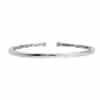 TOMEI Brilliance Collection Diamond Bangle, White Gold 750