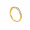 TOMEI Diamond Cut Collection 2-in-1 Ring, Yellow Gold 916