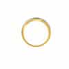 TOMEI Diamond Cut Collection 2-in-1 Ring, Yellow Gold 916