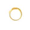TOMEI Diamond Cut Collection 2-in-1 Ring, Yellow Gold 916