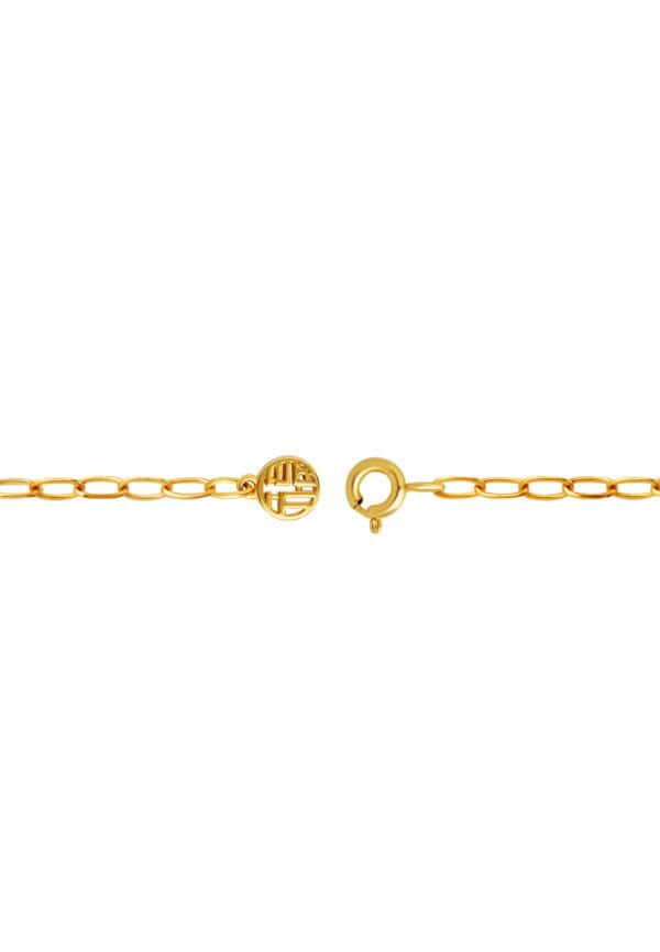 TOMEI Peace & Happiness Bracelet, Yellow Gold 916