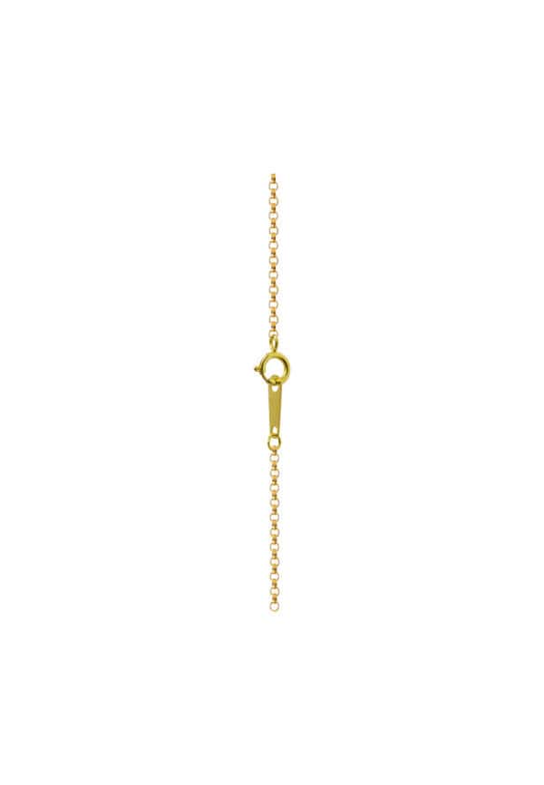 TOMEI Auspicious Barrel Purple Jade Necklace, Yellow Gold 750