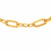 TOMEI Lusso Italia Twisted Chain Bracelet, Yellow Gold 916