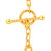 TOMEI Lusso Italia Twisted Chain Bracelet, Yellow Gold 916