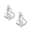 TOMEI Earrings in Bedazzling Verve Diamond White Gold 375