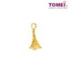 TOMEI Love In Paris Charm, Yellow Gold 916 (TM-PT057-1C)
