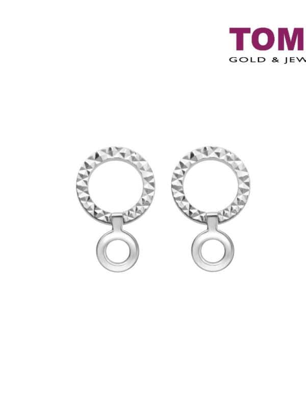 4Q0022045_2 TOMEI 2-Way Earrings, White Gold 585 (E2121)