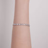 TOMEI ??????Heart to Heart Diamond Bracelet White Gold 750
