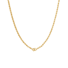 TOMEI Men's Twisted Sg Chain, Yellow Gold 916
