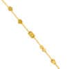 TOMEI Five Blessings Treasure Bracelet, Yellow Gold 916