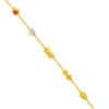 TOMEI Five Blessings Treasure Bracelet, Yellow Gold 916