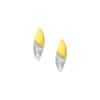 TOMEI Diamond Cut Collection Pizzazz Earrings, Yellow Gold 916