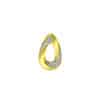 TOMEI Diamond Cut Collection Droplet Pendant, Yellow Gold 916