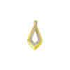 TOMEI Diamond Cut Collection Pendant, Yellow Gold 916