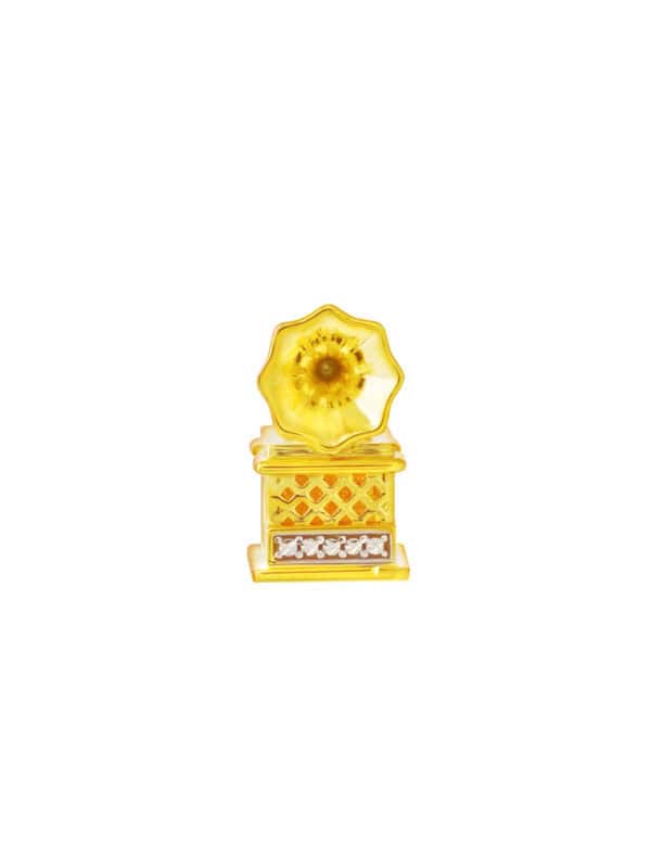 TOMEI Chomel Collection Gramophone Charm, Yellow Gold 916