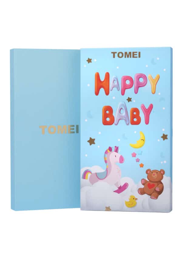TOMEI Happy Baby Gold Wafer 0.1G, Yellow Gold 9999