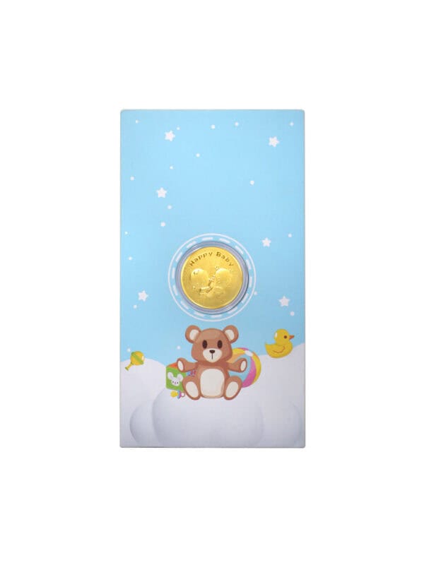 762x1100_0001_KW-004_2 TOMEI Happy Baby Gold Wafer 0.1G, Yellow Gold 9999