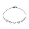 TOMEI Frontispiece of Sensational Pizzazz Bracelet, Diamond White Gold 750
