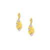 TOMEI Diamond Cut Collection Earrings, Yellow Gold 916
