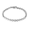 TOMEI Full Tennis Bracelet, Diamond White Gold 750