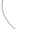 TOMEI Full Tennis Bracelet, Diamond White Gold 750