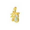 TOMEI Fu-Zi Jade Pendant,Yellow Gold 916