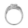 TOMEI Majestically Maestoso Verve Ring, Diamond White Gold 750 (STR1296)