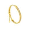 TOMEI Lusso Italia Bangle, Yellow Gold 916