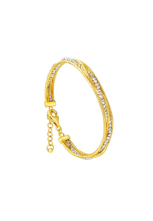 TOMEI Lusso Italia Bangle, Yellow Gold 916