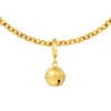 TOMEI Bell Charm, Yellow Gold 916