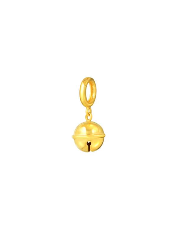 TOMEI Bell Charm, Yellow Gold 916