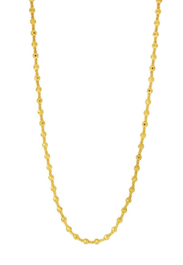 TOMEI Lusso Italia, Ecletic Ball Necklace, Yellow Gold 916