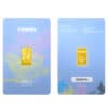 TOMEI Hornbill Gold Bar 3.11G Blue Card | Fine Gold 9999