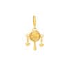 TOMEI Ping An Rattle Charm, Yellow Gold 916