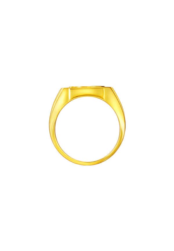 762x1100_0015_DSC09518_9O-YG1051R-1C_3 TOMEI Fu-Zi Men's Ring, Yellow Gold 916